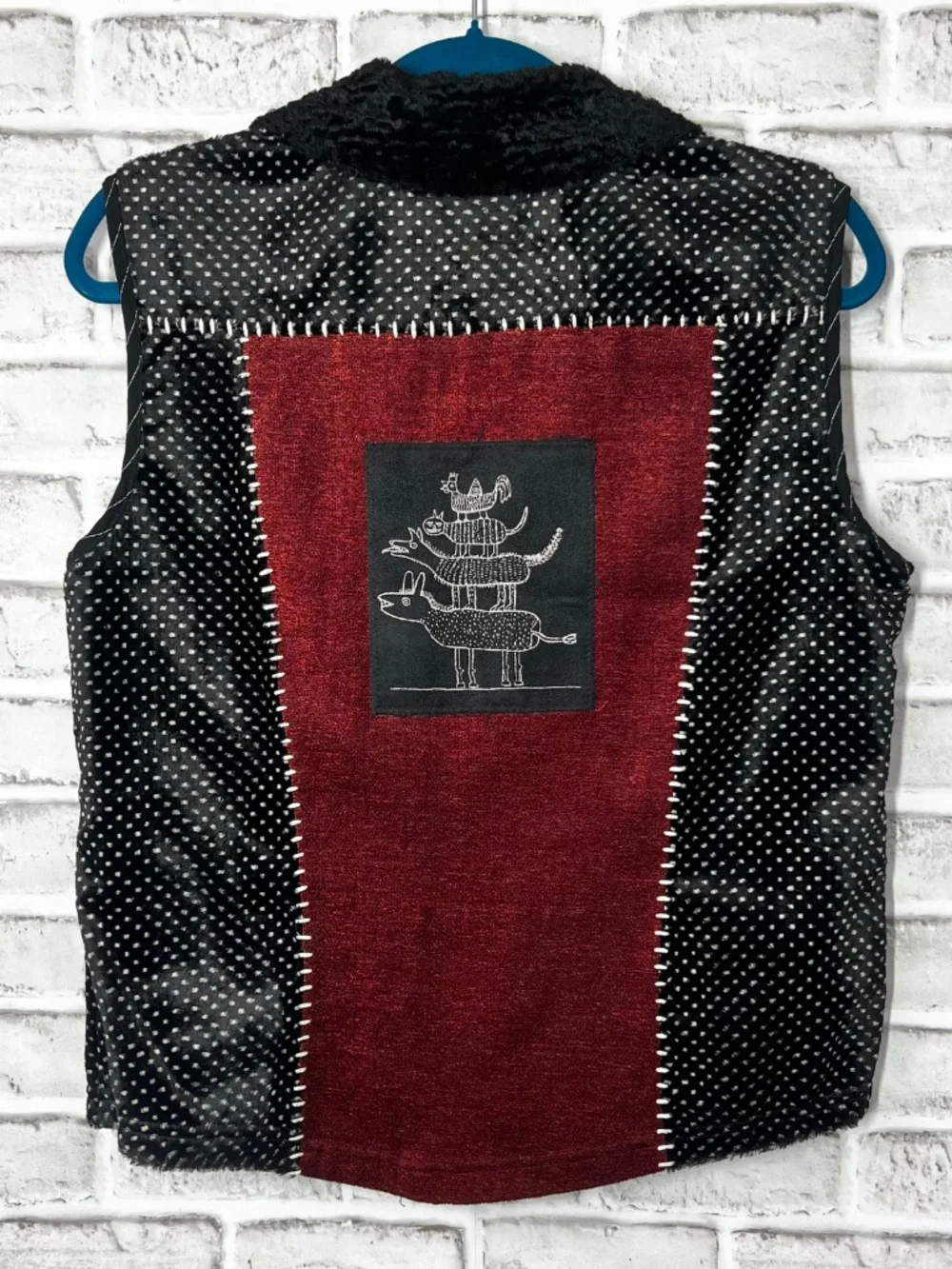 Like New |•K.D. SPRING•| Unique Velvet Vest